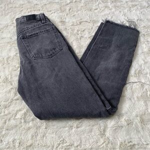 BDG Urban Outfitters Women's Size 24 Black Wash Patchwork Slim Straight Jeans